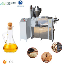 CE Grape seed heating system screw oil press machine for oil pressing